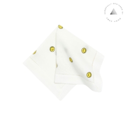 Set 02 Guardanapos Linho Made of Smile