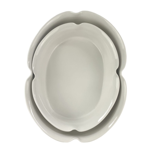 Set 02 Travessas Porcelana Valley M e G - Image 3