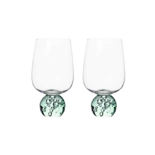 Set 02 Copos Esfera Verde
