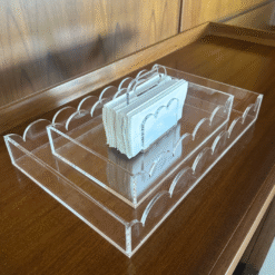 Alternative view of Porta Guardanapo Papel Acrílico Nuvem