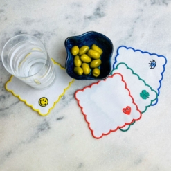 Alternative view of Set 08 Guardanapos Linho Coquetel Made Of