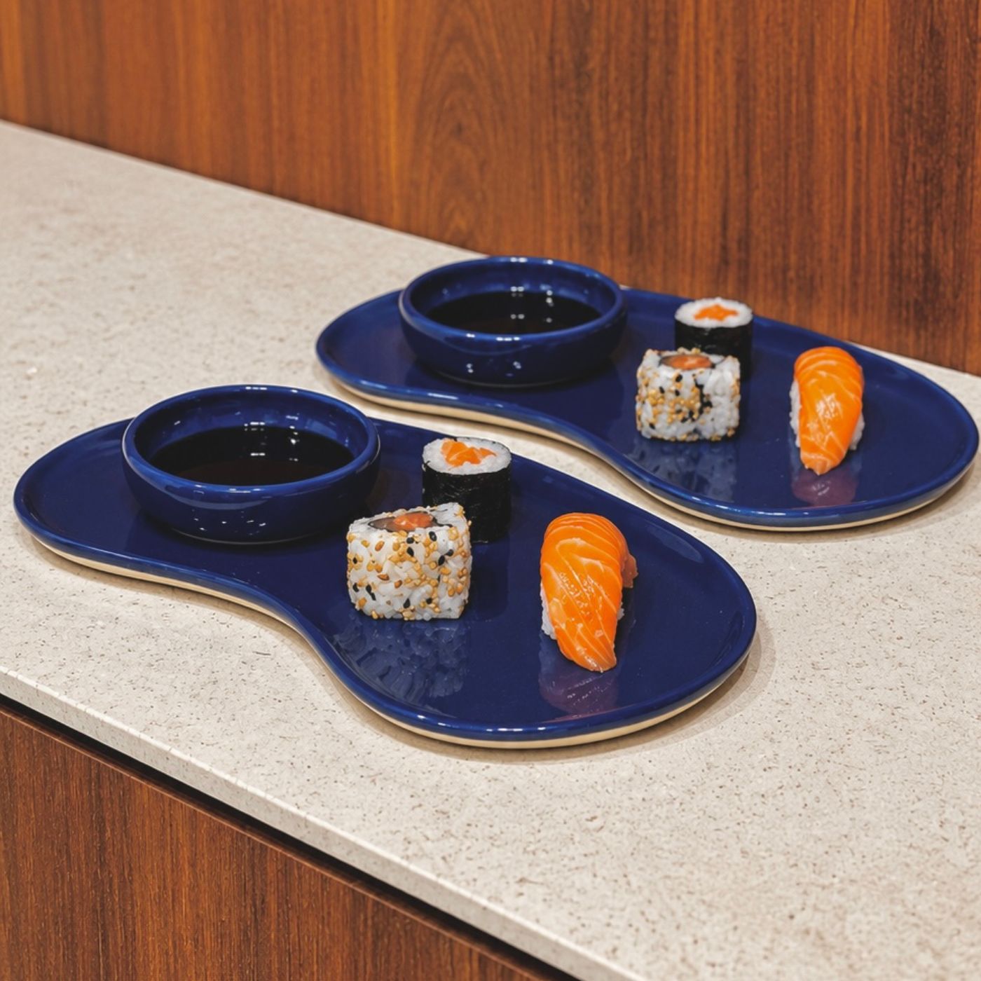 Set 02 Jogos Sushi Kyoto Azul - Imagem 2